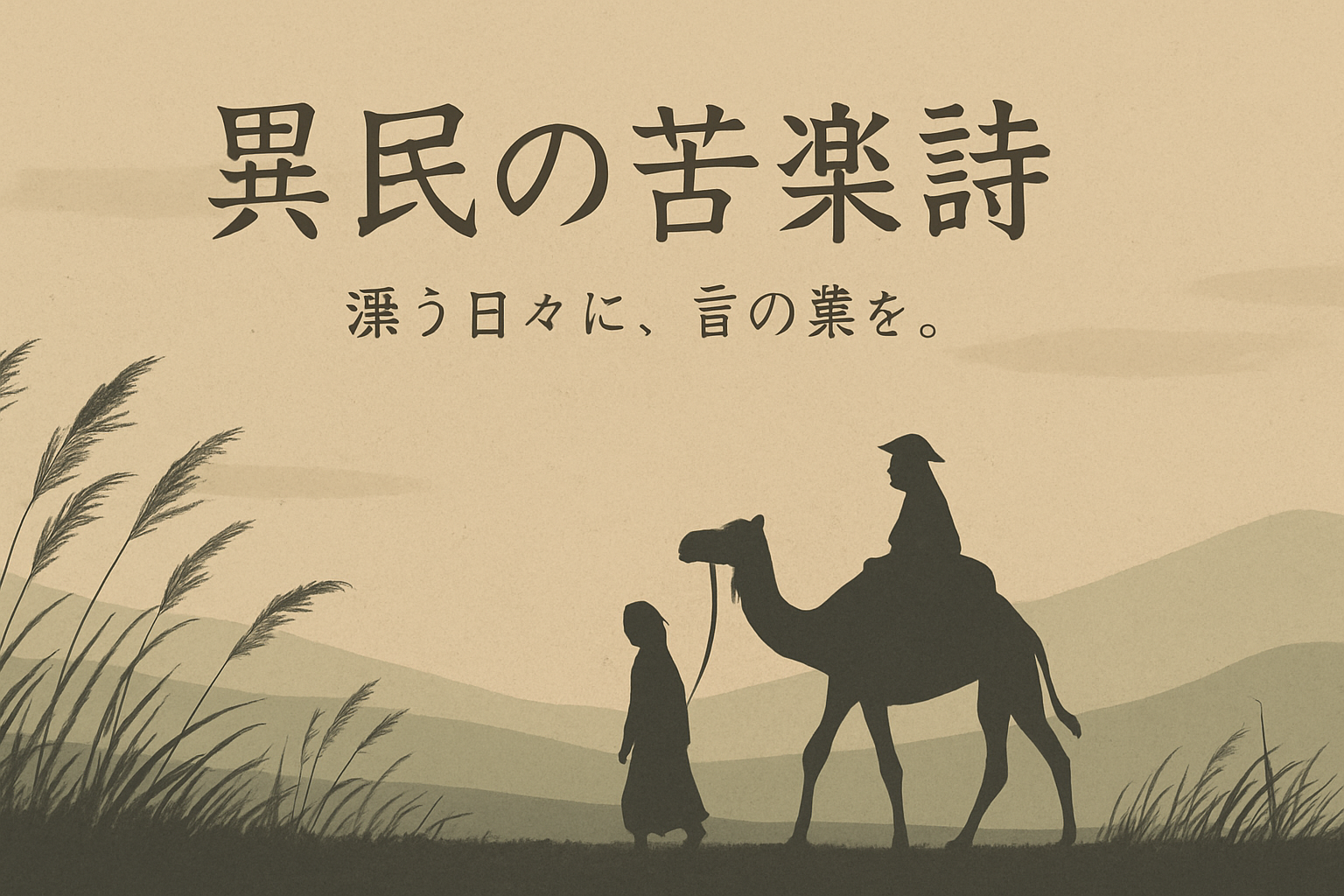 異民の苦楽詩(いみんのくらし)